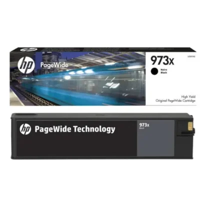 خرطوشة حبر HP اسود 973 XL الأصلية عالية الإنتاجية