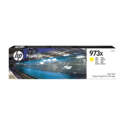 خرطوشة حبر HP اصفر 973 XL الأصلية عالية الإنتاجية